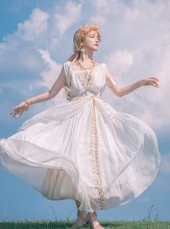 Gods Twilight Series Exquisite Gorgeous Embroidered Star Moon Metal Waist Chain Decoration Large Skirt Hem Classic Lolita Dress 7 Gods Twilight Series Exquisite Gorgeous Embroidered Star Moon Metal Waist Chain Decoration Large Skirt Hem Classic Lolita Dress -MIMY Lolita Shop 3 500x672 451