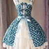 Magic Tea Party Owls And Rabbits Series Classic Lolita Sling Dress -MIMY Lolita Shop 3 500x672 471