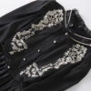 Black Retro Embroidery Standing Collar Classic Lolita Long Sleeve Dress -MIMY Lolita Shop 3 500x672 472