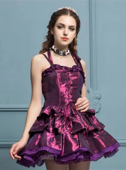 Palace Style Slim Sweet Classic Lolita Sling Dress 14 Palace Style Slim Sweet Classic Lolita Sling Dress -MIMY Lolita Shop 3 500x672 475