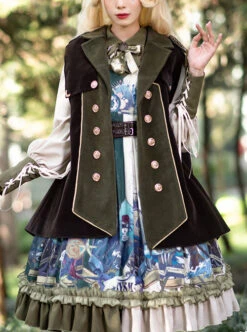 Abyss Series OP Classic Lolita Long Sleeve Dress -MIMY Lolita Shop 3 500x672 495