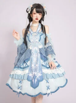 Phoenix Chirping Series JSK Chinese Style Classic Lolita Sling Dress 15 Phoenix Chirping Series JSK Chinese Style Classic Lolita Sling Dress -MIMY Lolita Shop 3 500x672 576