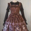The Dreamland Of Alice Series Small High Waist Classic Lolita Sling Dress -MIMY Lolita Shop 3 500x672 630