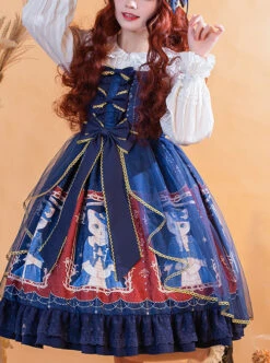 Earl Cat Lady Series JSK Bowknot Classic Lolita Sling Dress -MIMY Lolita Shop 3 500x672 637