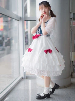 Snow White Series Classic Lolita Sling Dress -MIMY Lolita Shop 3 500x672 655