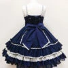 Palace Style Bowknot Lace Classic Lolita Sling Dress -MIMY Lolita Shop 3 500x672 663