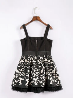 Sexy High Waist Gothic Lolita Sling Dress -MIMY Lolita Shop 4 500x672 172