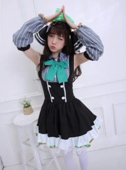 LOVE LIVE! Ayase Eli Cosplay Costume Sweet Lolita Sleeveless Dress -MIMY Lolita Shop 4 500x672 195