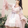 Cherry Blossom Festival Series OP Chinese Style Element Sweet Lolita Long Sleeve Dress -MIMY Lolita Shop 4 500x672 225