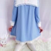 Cute Macarons Color Sweet Lolita Long Sleeve Dress