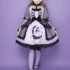 Star Moon Cat Series Sweet Lolita Half Sleeve Dress 1 Star Moon Cat Series Sweet Lolita Half Sleeve Dress -MIMY Lolita Shop 4 500x672 294