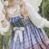Alice Dark Forest Series JSK High Waist Classic Lolita Sling Long Dress -MIMY Lolita Shop 4 500x672 469
