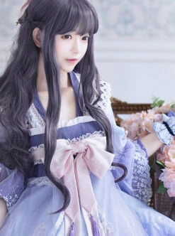 Cardcaptor Sakura Series OP Gradient Chinese Style Qi Lolita Long Sleeve Dress -MIMY Lolita Shop 4 500x672 525