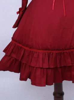 Retro Long Sleeves Ruffle Elegant Classic Lolita Dress -MIMY Lolita Shop 4 500x672 538