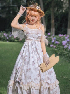 Everlasting Love Series JSK Elegant Printing Classic Lolita Sling Dress 15 Everlasting Love Series JSK Elegant Printing Classic Lolita Sling Dress -MIMY Lolita Shop 4 500x672 616