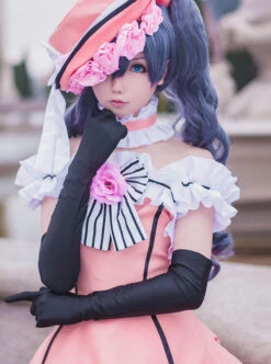 Black Butler Ciel Phantomhive Cosplay Costume Lolita Pink Dress -MIMY Lolita Shop 4 500x672 718
