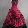Elegant Ruffled Bowknot Lolita Prom Sleeveless Dress