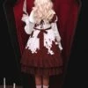 Romeo Series Doll Collar Puff Sleeve Bloody Gothic Lolita Short-Sleeved Dress -MIMY Lolita Shop 4 500x672 88