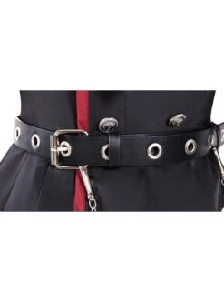 The Loser Of The Army Eats Dust Series OP Military Style Gothic Lolita Metal Belt Decoration Short Sleeve Dress Set -MIMY Lolita Shop 5 500x672 120