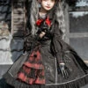Dimly Light Series JSK Rock Cyberpunk Gothic Lolita Sling Dress