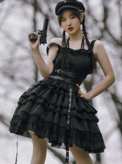 Twilight Series JSK Gothic Lolita Sling Dress -MIMY Lolita Shop 5 500x672 132