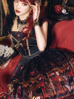 The Queen Of Hearts Series JSK Gothic Lolita Dress -MIMY Lolita Shop 5 500x672 152