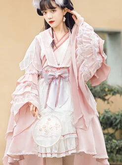 Cherry Blossom Festival Series OP Chinese Style Element Sweet Lolita Long Sleeve Dress 16 Cherry Blossom Festival Series OP Chinese Style Element Sweet Lolita Long Sleeve Dress -MIMY Lolita Shop 5 500x672 205