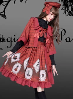 Ten Little Indians Series JSK Gothic Lolita Sling Dress -MIMY Lolita Shop 5 500x672 27