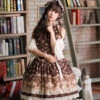 The Cookie Festival Series Little Bear Sweet Lolita Sleeveless Dress -MIMY Lolita Shop 5 500x672 306