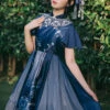 The Moon In The Mirror Series Chinese Style Elegance Classic Lolita Short Sleeve Dress -MIMY Lolita Shop 5 500x672 422