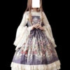 Royal Murals Series Classic Lolita Sling Dress