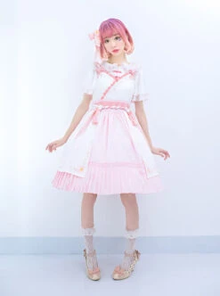 Pear Flowers And Lotus Flowers Series Chinese Style Qi Lolita Sling Dress -MIMY Lolita Shop 5 500x672 510
