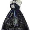 Divine Salvation Series Retro Gothic Lolita Sling Dress