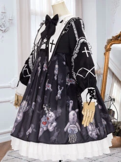 Resentment Puppet Doll Series OP Gothic Lolita Long Sleeve Dress -MIMY Lolita Shop 5 500x672 70
