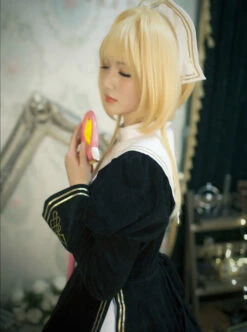 Cardcaptor Sakura Series OP Black Angel Gothic Lolita Long Sleeve Dress -MIMY Lolita Shop 6 500x672 106