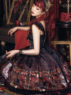 The Queen Of Hearts Series JSK Gothic Lolita Dress -MIMY Lolita Shop 6 500x672 134