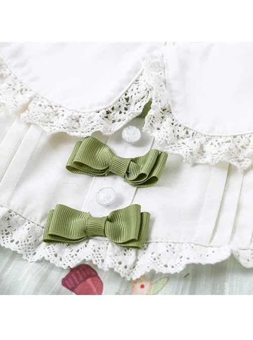 Pink Sleeveless Sweet Bow Lolita Dress 3 Pink Sleeveless Sweet Bow Lolita Dress