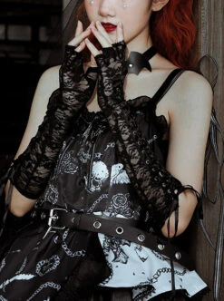 The Vampire Diaries Series JSK Type II Contrast Color Stitching Gothic Lolita Sling Dress -MIMY Lolita Shop 6 500x672 27