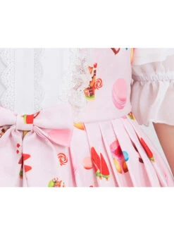 Dessert Printing Sweet Lolita Pink Sling Dress 12 Dessert Printing Sweet Lolita Pink Sling Dress -MIMY Lolita Shop 6 500x672 289