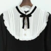 Black Cotton Classic Lolita Long Sleeve Dress