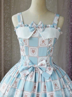 Magic Tea Party War Of Thrones Series Printing Classic Lolita Sling Dress Version 1 14 Magic Tea Party War Of Thrones Series Printing Classic Lolita Sling Dress Version 1 -MIMY Lolita Shop 6 500x672 351