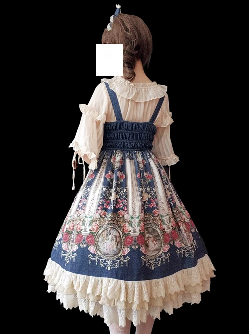Royal Murals Series Classic Lolita Sling Dress 5 Royal Murals Series Classic Lolita Sling Dress - Image 3