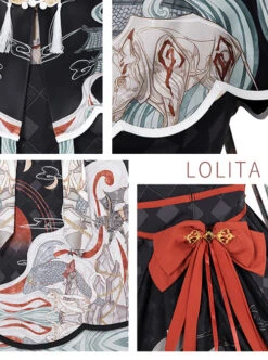 Mythical Animals Fight Series OP Chinese Style Retro Classic Lolita Dress Set -MIMY Lolita Shop 6 500x672 433