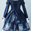 Magic Tea Party Bedtime Book Series OP Classic Lolita Long Sleeve Dress