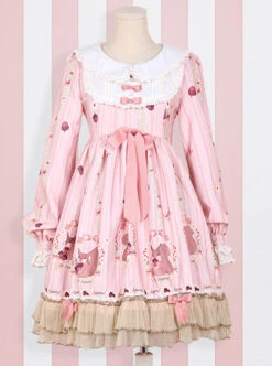 Pine Forest Monogatari Series Classic Lolita Sling Dress 10 Pine Forest Monogatari Series Classic Lolita Sling Dress -MIMY Lolita Shop 6 500x672 468