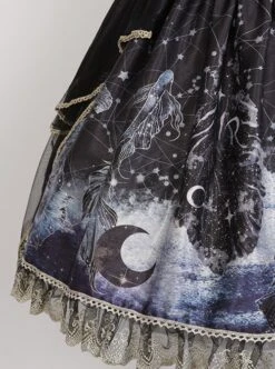 Vintage Gorgeous Fairy Fish Fantasy Print Lace Square Neck Elegant Bead Chain Decorate Gothic Lolita Sleeveless Dress 14 Vintage Gorgeous Fairy Fish Fantasy Print Lace Square Neck Elegant Bead Chain Decorate Gothic Lolita Sleeveless Dress -MIMY Lolita Shop 7 500x672 107