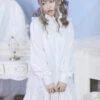 Ruffles Long Sleeves Stand Collar Gothic Lolita Dress -MIMY Lolita Shop 7 500x672 112