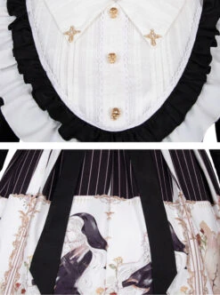 Dark Gold Hymn Series OP Gothic Lolita Long Sleeve Dress -MIMY Lolita Shop 7 500x672 113