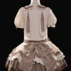 Cream Rabbit Series Cute Daily Bowknot Design Neckline Exquisite Rabbit Embroidery Petal Hem Lace Decoration Sweet Lolita Puff Sleeve Dress -MIMY Lolita Shop 7 500x672 183