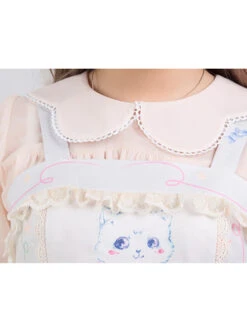 Cat And Wool Ball Series Sweet Lolita Sling Dress -MIMY Lolita Shop 7 500x672 231